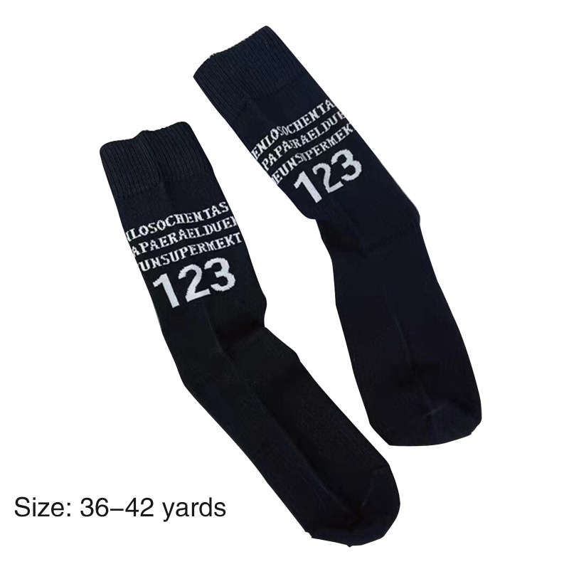 Xixi Tất Cotton Hoạ Tiết Chữ Và Số Thời Trang Cho Nữ