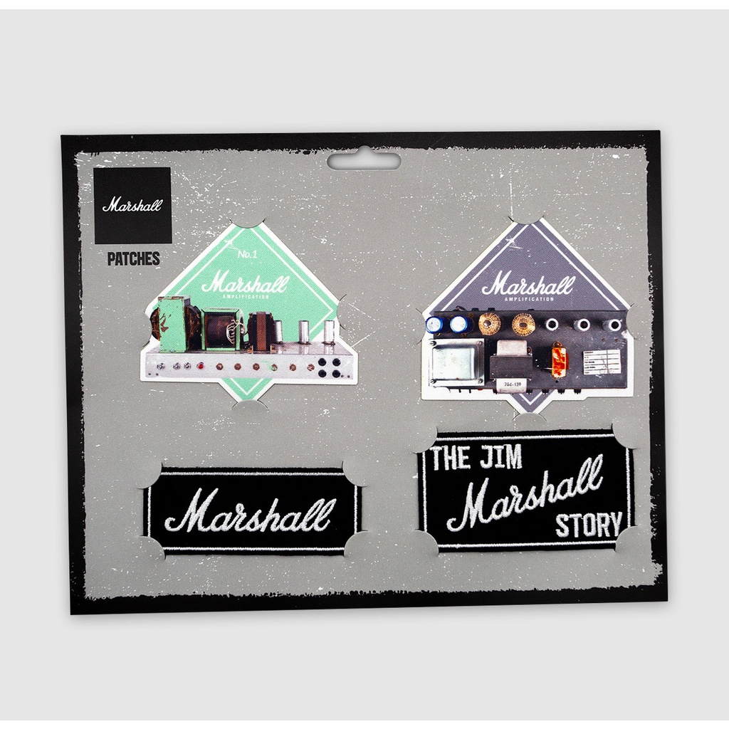 Marshall Patches - Bộ Dán Ủi Quần Áo | Iconic | Life Style | Casual | Unisex Fashion Outfit