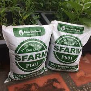 Phân Trùn Quế (Đã qua xử lý) SFARM PB01 - Bao 2kg