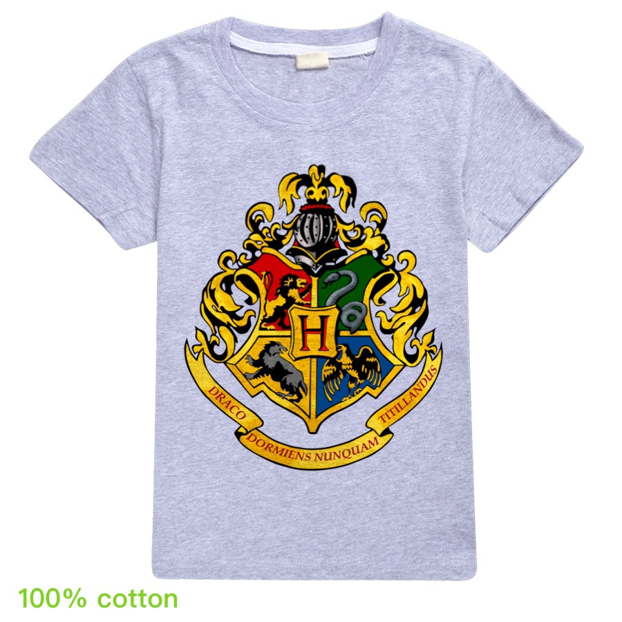 Áo Thun 100% Cotton In Hình Chủ Đề Harry Potter Thời Trang Hè 2020 Cho Nam