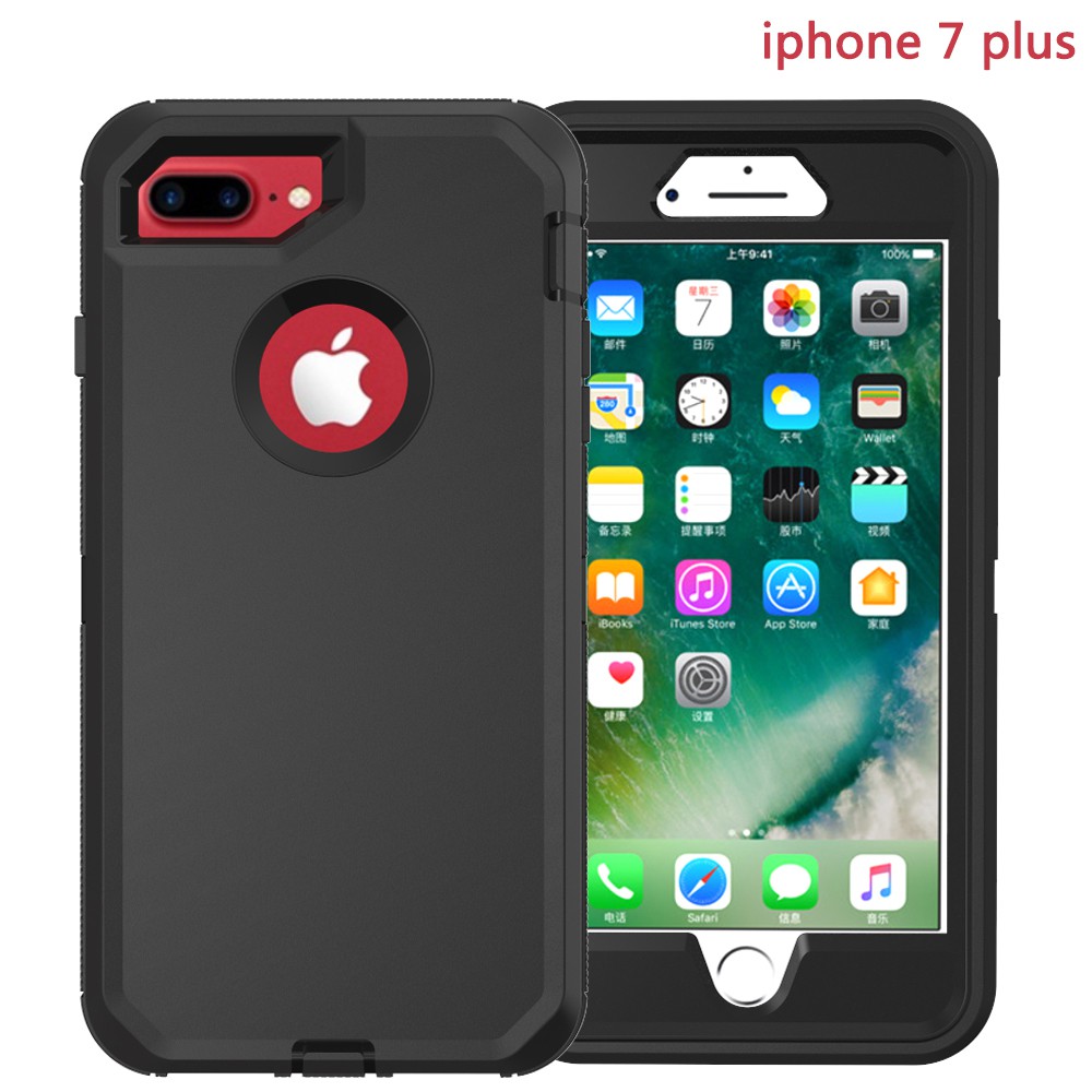 Ốp Điện Thoại Cứng Chống Sốc Bảo Vệ 360 Độ Cho Iphone 7plus Xs Max Xr X 8p 7g 8g 6 6p | BigBuy360 - bigbuy360.vn