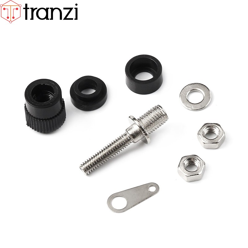 Giắc bắp chuối cái 4mm đen JS-910B - túi 10 cái