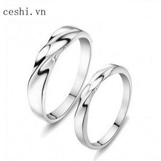 [Gift certificate] love intertwined with the S925 silver silver couple ring