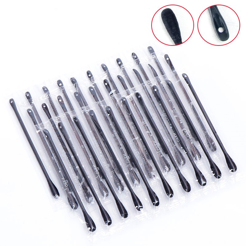 Bộ 10 Tăm Bông Cotton Hai Đầu Dùng Một Lần Để Lấy Mụn Đầu Đen / Mụn Trứng