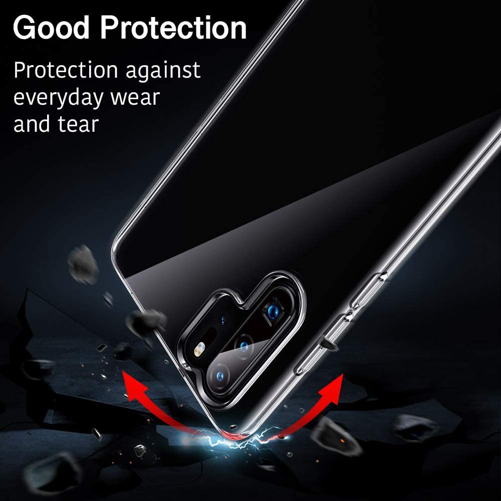 Ốp lưng dẻo trong suốt cho Huawei P30 / P30 Pro hiệu Ultra Thin mỏng 0.6mm, chống trầy xước