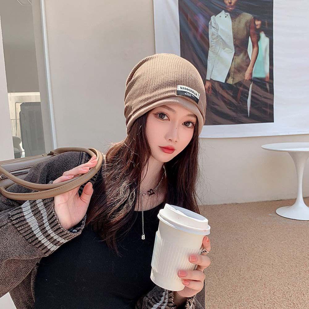 Mũ beanie Màu Trơn Phù Hợp Cho Mùa Thu Đông