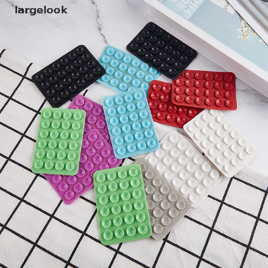 Miếng Dán Hai Mặt Bằng Silicon Chống Trượt Cho Điện Thoại ♨Nóng Bỏng