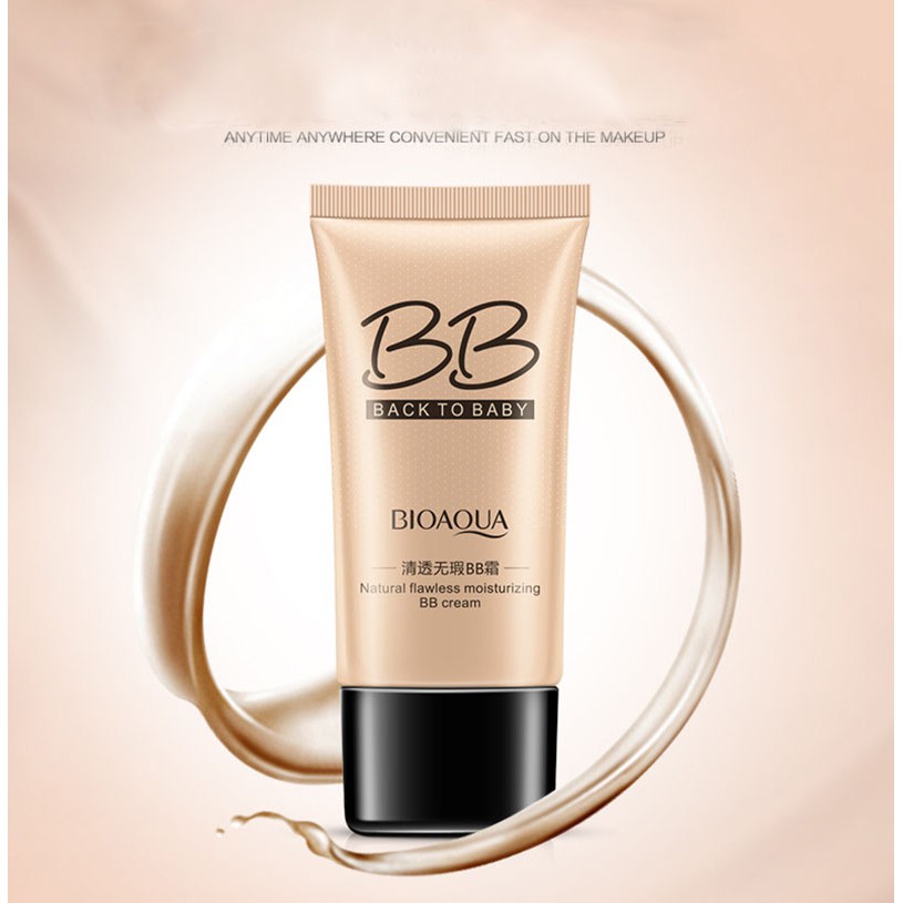 Kem BB che khuyết điểm hoàn hảo BIOAQUA natural flawless moisturizing | BigBuy360 - bigbuy360.vn