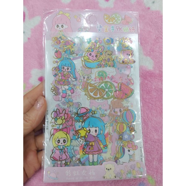 Bộ 3 miếng sticker trong
