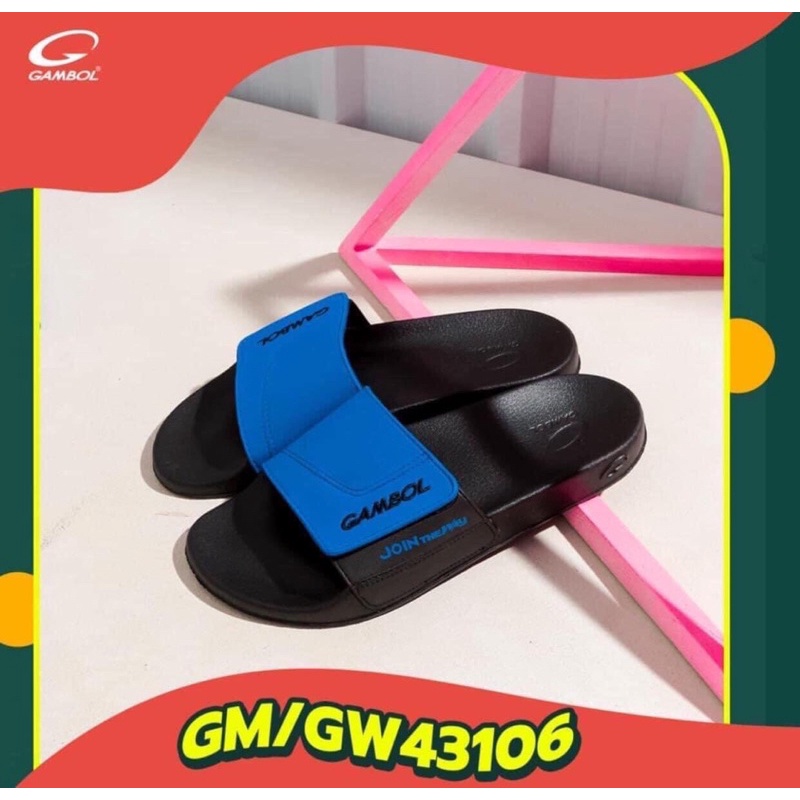 Dép bảng ngang Gambol 43106 ThaiLan siêu nhẹ