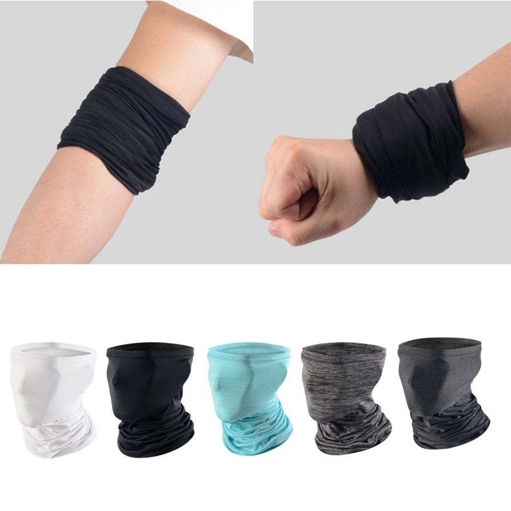 Khẩu Trang Thể Thao Bằng Lụa Lạnh Che Phủ Cổ Cho Nam Và Nữ