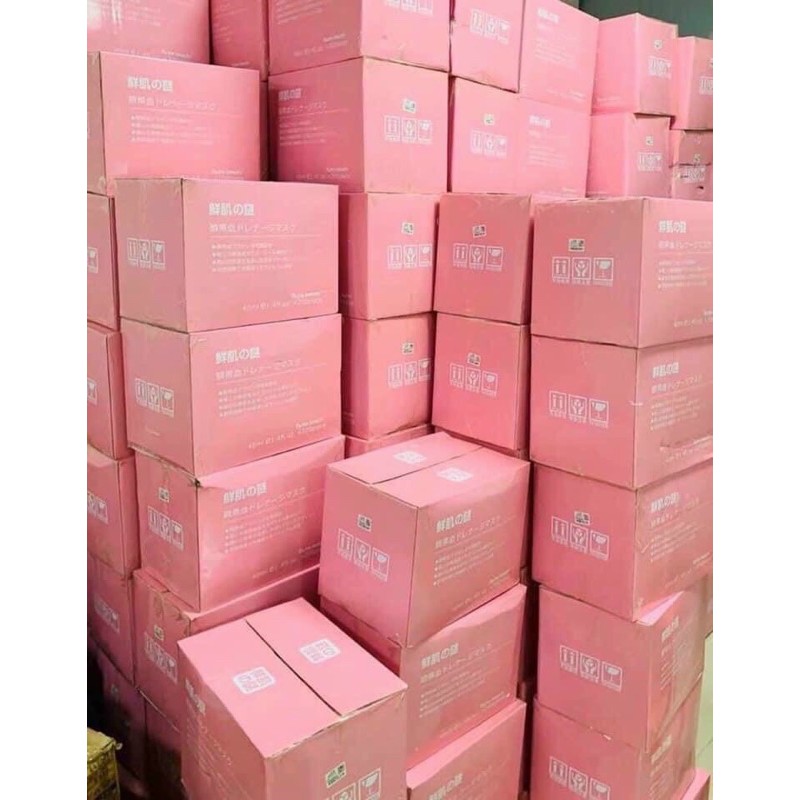 Combo 10 Mặt Nạ Nhau Thai Trắng Da Nhật.