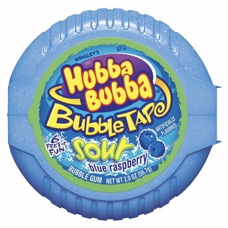 Kẹo gum cuộn hubba bubba vị mâm xôi 56g
