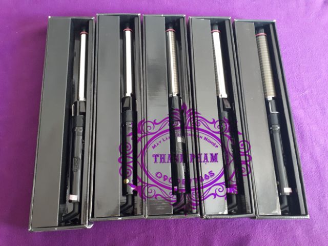 Máy uốn tóc viền hồng đủ size - ghi chú/inbox chọn size