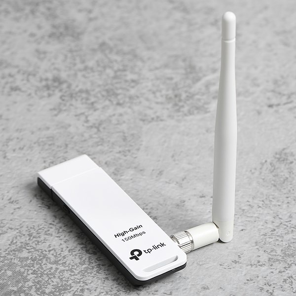 Bộ thu sóng wifi, USB thu Wifi TP-Link TL-WN722N Chính hãng (Có anten, 150Mbps)