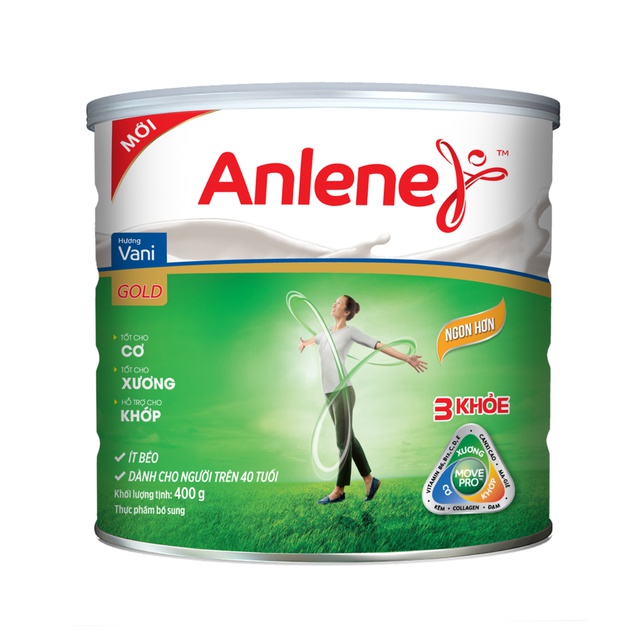 Sữa bột Anlene Gold Movepro lon 400g