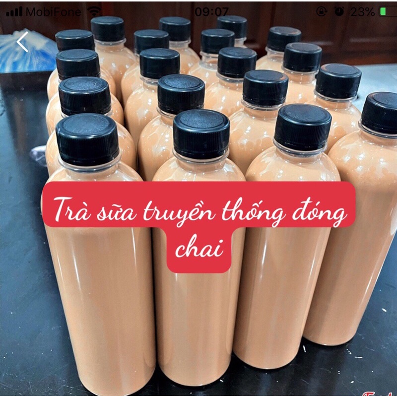 Trà sữa truyền thống đóng chai 330ml