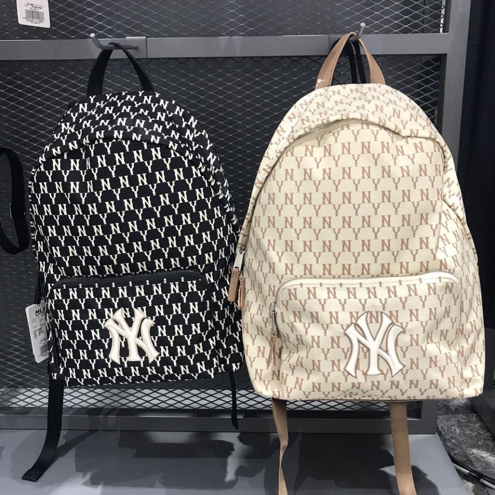 Balo MLB NY Monogram Backpack Tiếu Chuẩn Hàn Quốc Full Tag Code