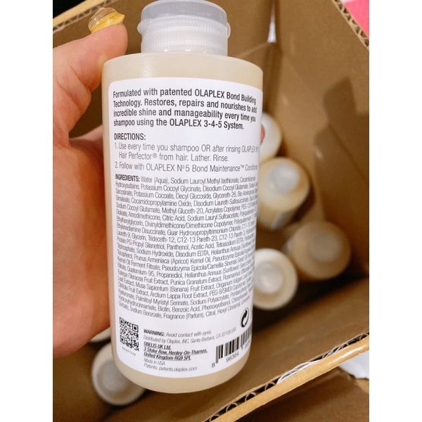 (BILL MỸ) OPALEX COMBO DẦU GỘI,XẢ CHĂM SÓC TÓC,PHỤC HỒI TÓC HƯ TỔN MỸ 250ML