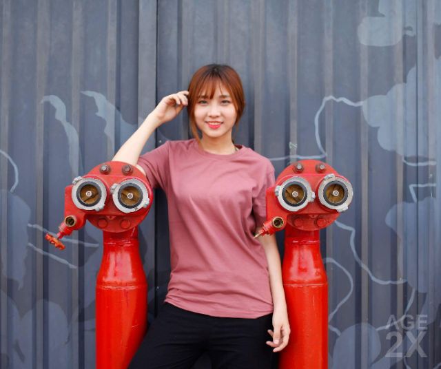 Áo phông unisex nữ/nam AGE2X. (Loại 1) | BigBuy360 - bigbuy360.vn