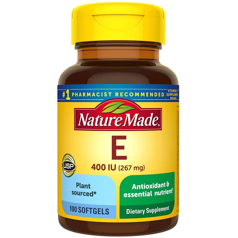[DATE 12/2025] NATURE MADE VITAMIN E 400IU 100 VIÊN