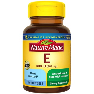 Vitamin e 400iu nature made 100 viên