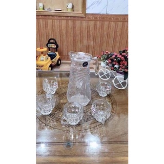 Bộ bình cốc thủy tinh