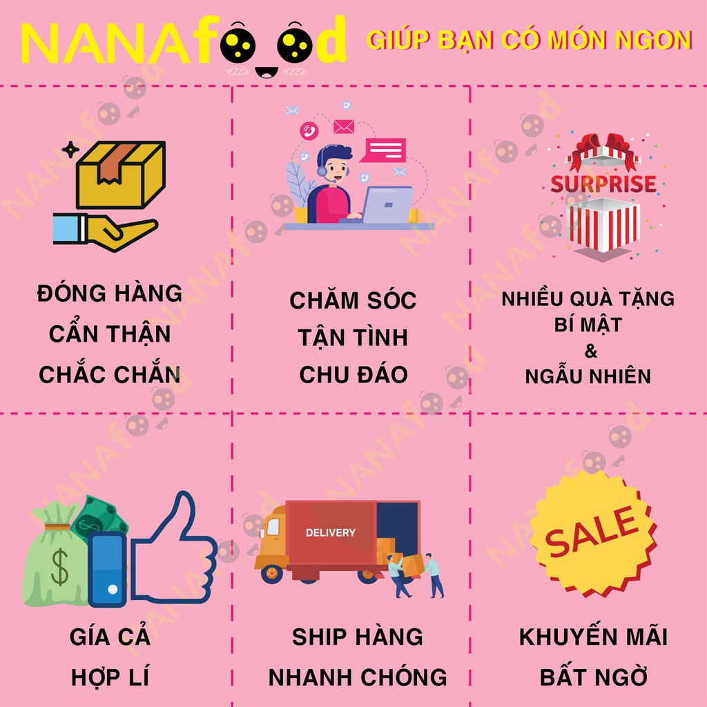 Khoai lang sấy mật ong, khoai lang sấy NaNaFood túi 500gr - thơm ngon ròn rụm - đặc sản Đà Lạt