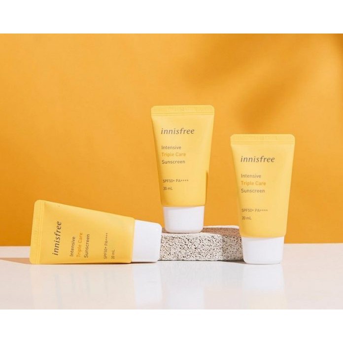 Kem Chống Nắng Innisfree Triple Care SPF 50 PA+++ cam kết chính hãng Hàn Quốc