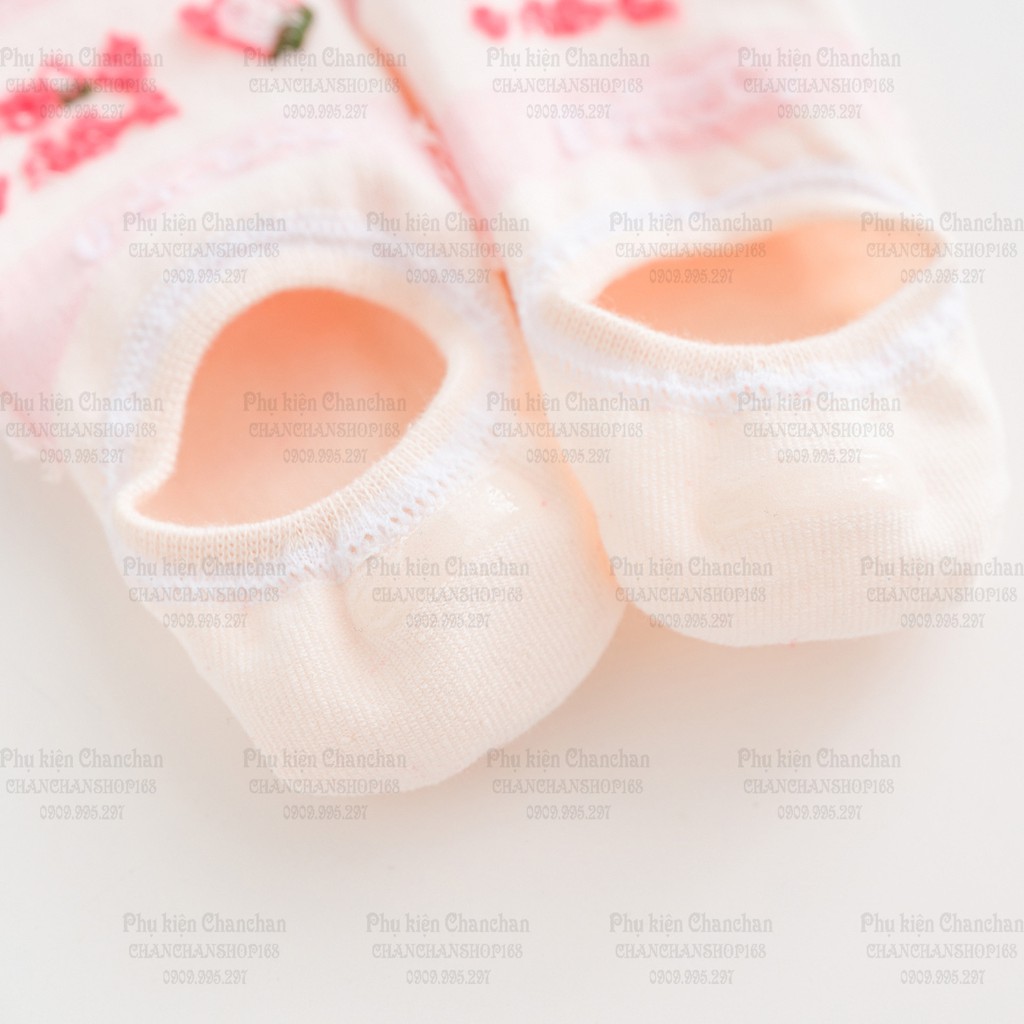 Combo 3 vớ lười họa tiết trái cây (Mẫu 2) 42k