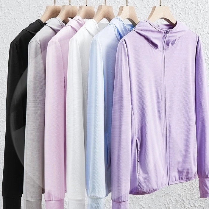 Chống nắng. Áo Khoác Chống Tia Uv Dệt Kim Mỏng Thoáng Khí Chống Tia Uv Kiểu Mới Thời Trang Mùa Hè Cho Nữ s 2022