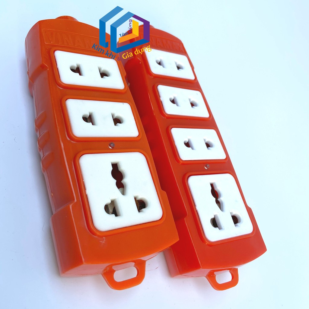 Ổ cắm rời siêu chịu tải 8000W - VINAMAX 3 cửa cắm / 4 cửa cắm