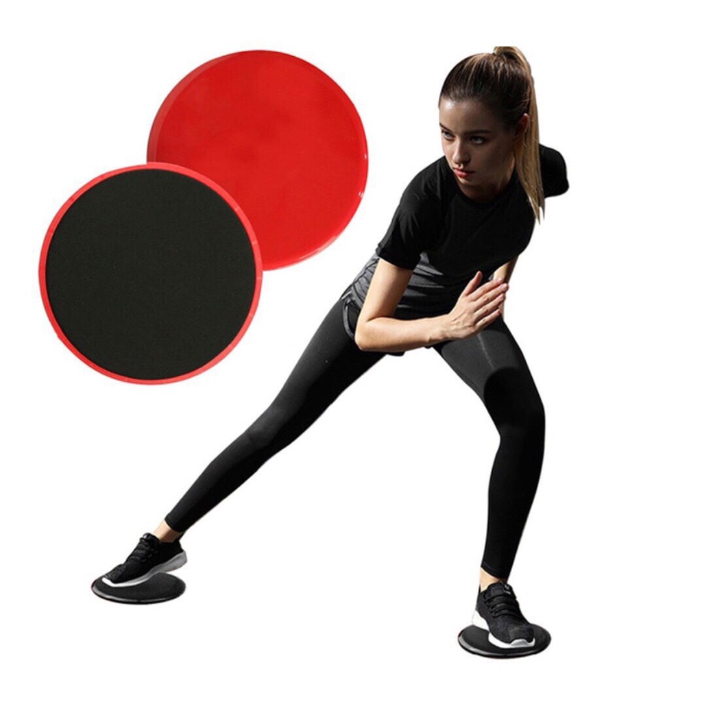 Đĩa trượt tập yoga Gliding Disc cực trơn, dụng cụ tập yoga tiện lợi tại nhà cực hiệu quả