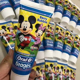 Kem đánh răng cho trẻ em Oral-B Stages