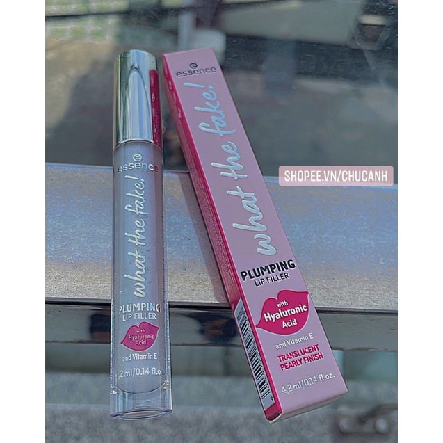 Son bóng bơm môi Essence what the fake! PLUMPING LIP FILLER oh my plump! 01, 4,2 ml ✨🇩🇪