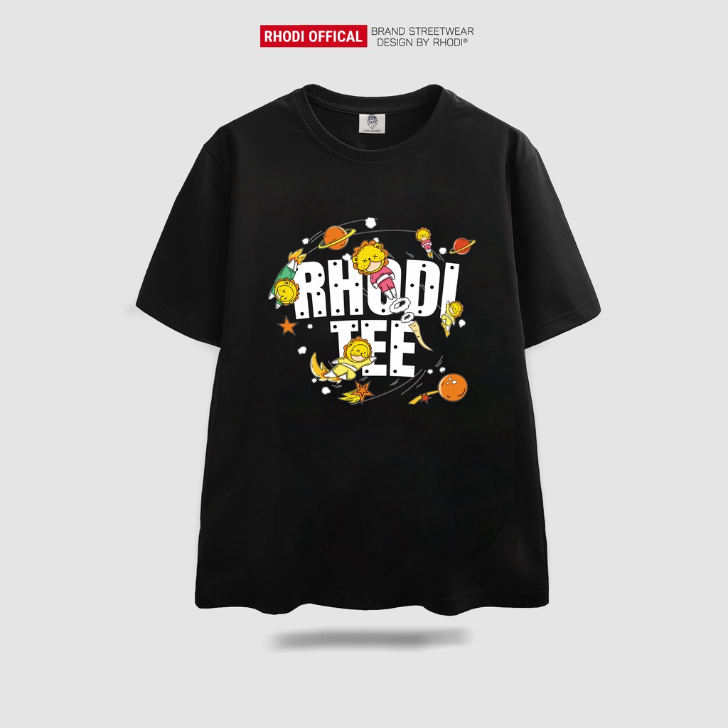 Áo thun local brand RHODI phông cổ tròn tay lỡ unisex nam nữ thế hệ genz tee bay