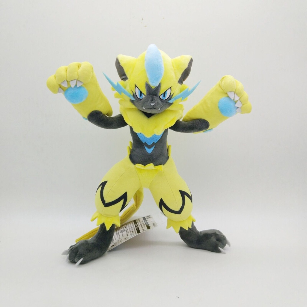 Thú Nhồi Bông Hình Pokemon Sun And Moon Zeraora Cao 30cm