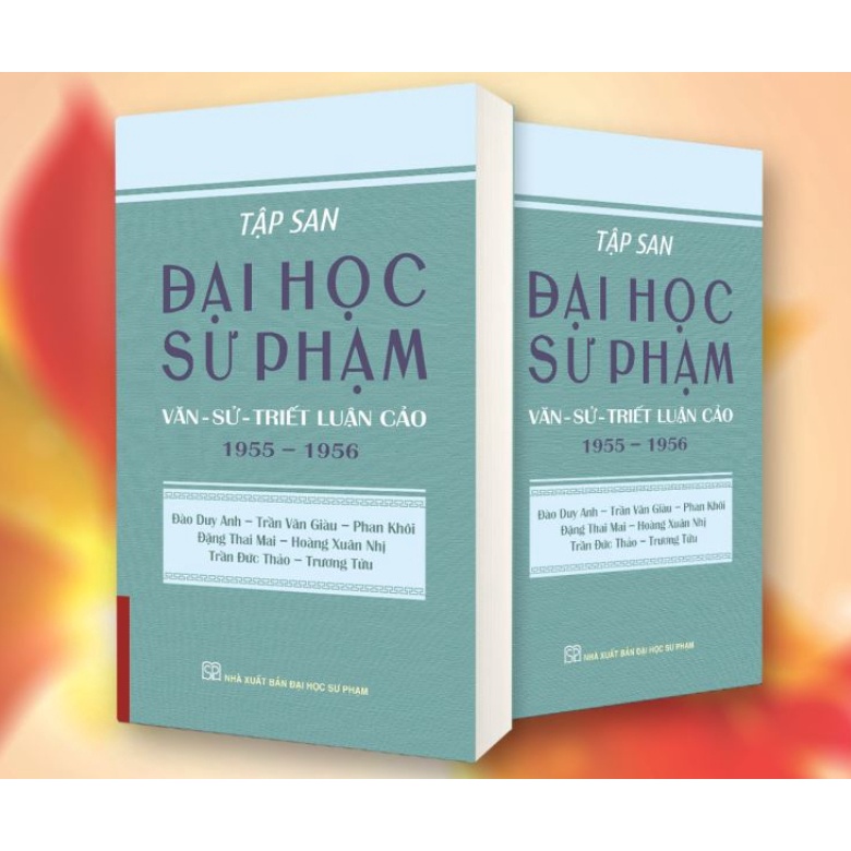 Sách - Tập san đại học sư phạm: văn - sử - triết luận cảo 1955-1956
