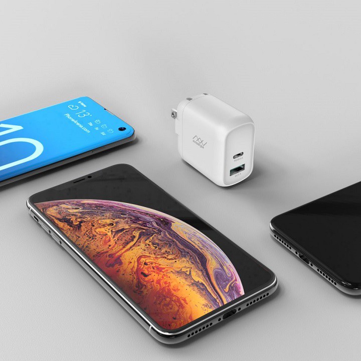 Sạc Nhanh INNOSTYLE Minigo Pro Dual PD/QC3.0 18W WHITE – IP18-2PDWHI