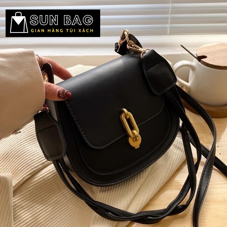 Túi xách nữ đeo chéo, đeo vai, túi cnk đi chơi, đi học, da đẹp, thời trang cao cấp size 18cm SB206