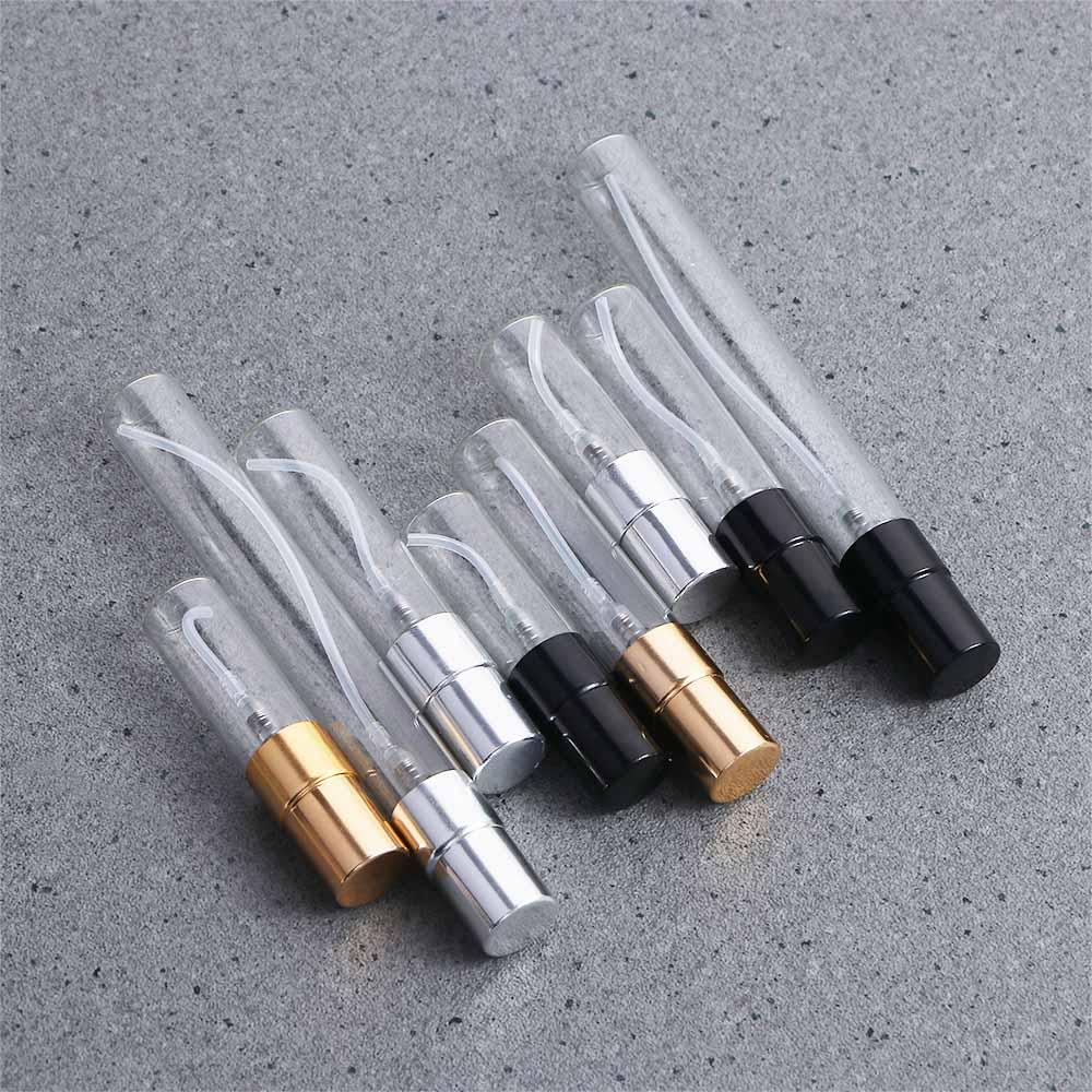 Bình Xịt Rỗng Trong Suốt Dung Tích 3ml 5ml 10ml Tiện Dụng|Chai Xịt Nước Hoa Dưỡng Ẩm Hình Nắp Chai Độc Đáo