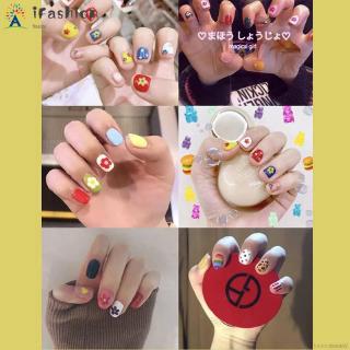 Sticker Dán Móng Hoạ Tiết Hoa Cầu Vồng