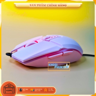 Chuột có dây gaming cho máy tính laptop giá rẻ có led KS M518