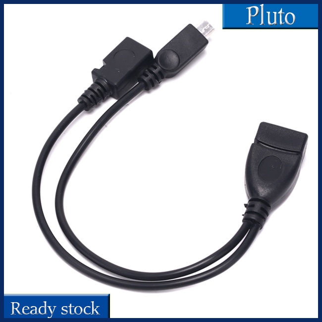 Mới Dây Cáp Sạc Truyền Dữ Liệu Micro Usb Otg 2 Trong 1 Cho Điện Thoại / Máy Tính Bảng