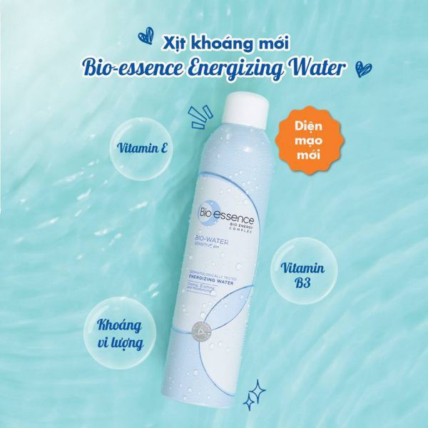 [Giao Ngay Lập Tức] Xịt Khoáng Energizing Water Bio-essence 300ml