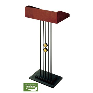 Bục phát biểu đỏ kiểu Mỹ
