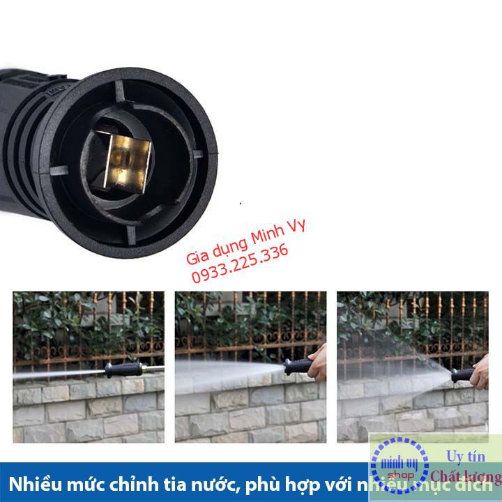 Béc xịt rửa xe mỏ vịt - đầu chỉnh tia nước của súng xịt rửa xe mini gia đình, máy rửa xe cao áp