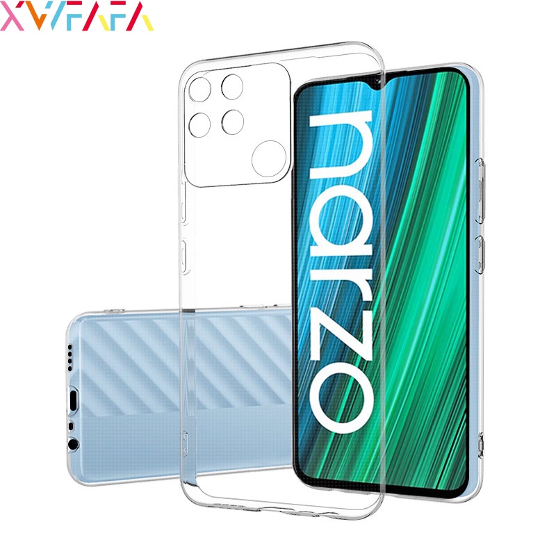 Ốp Điện Thoại TPU Dẻo Trong Suốt Siêu Mỏng Cho Realme 9 Pro+ 9i C35 C31 Narzo 50 50A Prime 50i GT2 Pro GT Neo2T
