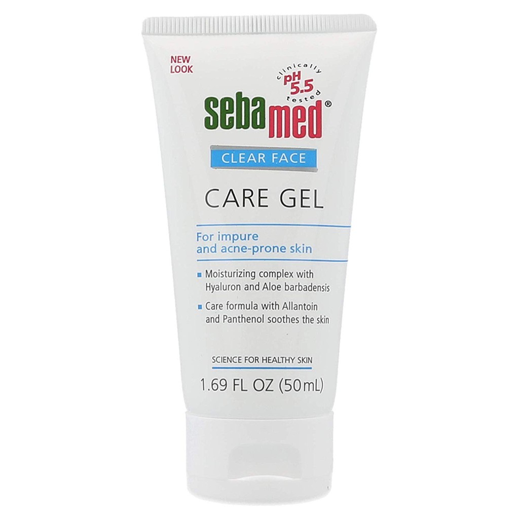 Kem dưỡng ẩm cho da mụn Sebamed Clear Face Care Gel