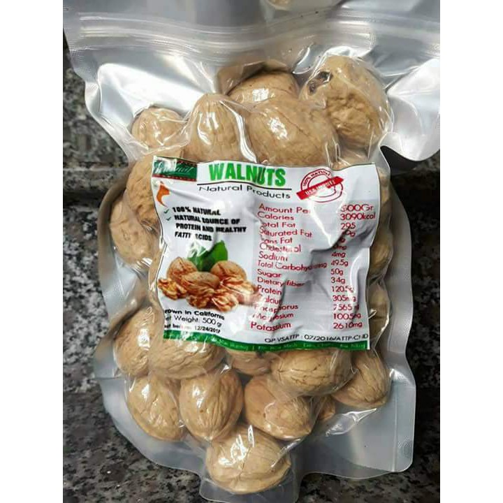 ÓC CHÓ MỸ RANG BƠ 500Gr